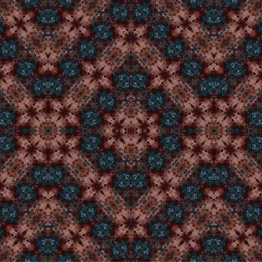 Kusursuz kaotik şablon. Soyut moda arka planı. Kusursuz bir doku. Modern arka plan. Kaleydoskopik