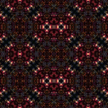 Kusursuz kaotik şablon. Soyut moda arka planı. Kusursuz bir doku. Modern arka plan. Kaleydoskopik