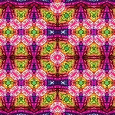 Kusursuz kaotik şablon. Soyut sanat geçmişi. Kusursuz bir doku. Modern arka plan. Mandala