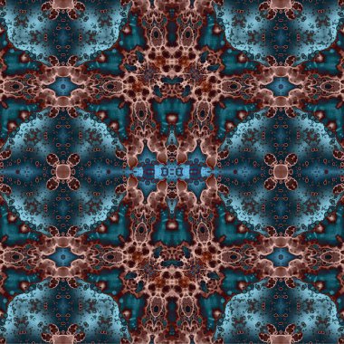 Seamless chaotic pattern. Abstract trendy background. Seamless texture. Modern background. Kaleidoscopic