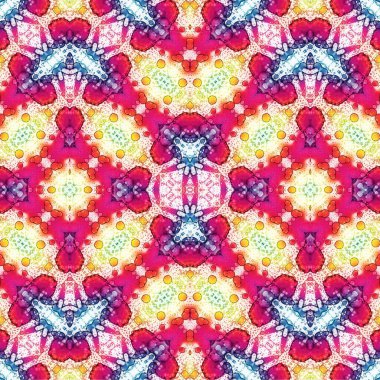 Kusursuz kaotik şablon. Soyut sanat geçmişi. Kusursuz bir doku. Modern arka plan. Mandala