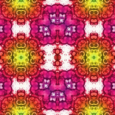 Kusursuz kaotik şablon. Soyut moda arka planı. Kusursuz bir doku. Modern arka plan. Kaleydoskopik