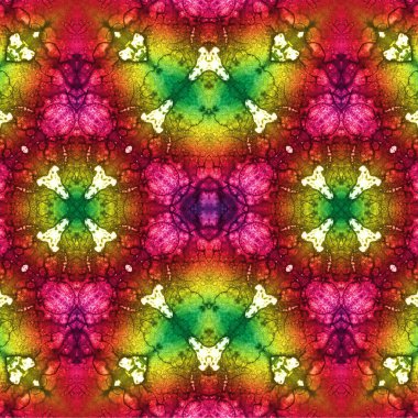 Kusursuz kaotik şablon. Soyut moda arka planı. Kusursuz bir doku. Modern arka plan. Kaleydoskopik