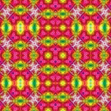 Kusursuz kaotik şablon. Soyut sanat geçmişi. Kusursuz bir doku. Modern arka plan. Mandala