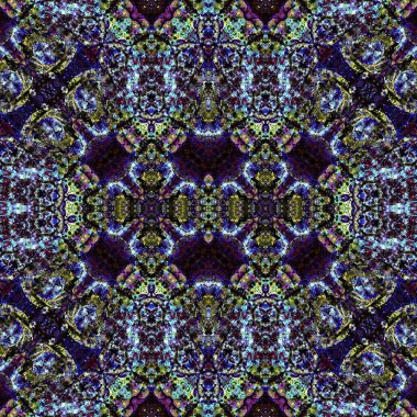 Kusursuz etnik düzen. Soyut retro arka plan. Kusursuz bir doku. Simetrik arkaplan. Sanat dokusu