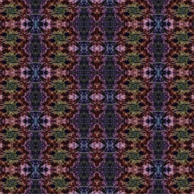 Kusursuz kaotik şablon. Soyut sanat geçmişi. Kusursuz bir doku. Modern arka plan. Mandala