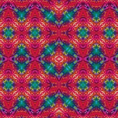 Kusursuz kaotik şablon. Soyut sanat geçmişi. Kusursuz bir doku. Modern arka plan. Mandala