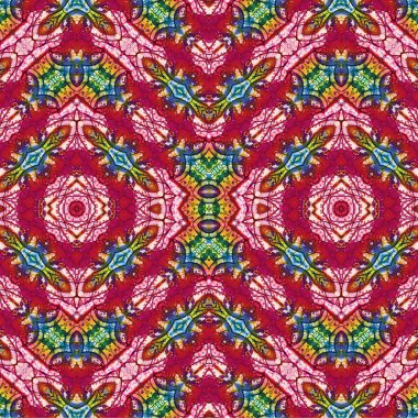 Kusursuz kaotik şablon. Soyut sanat geçmişi. Kusursuz bir doku. Modern arka plan. Mandala