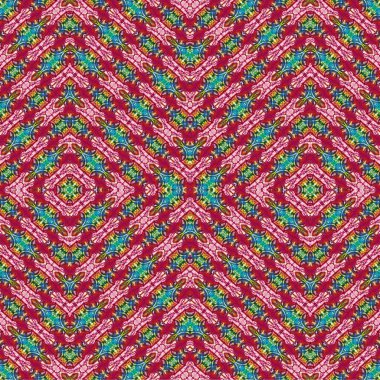 Kusursuz kaotik şablon. Soyut sanat geçmişi. Kusursuz bir doku. Modern arka plan. Mandala