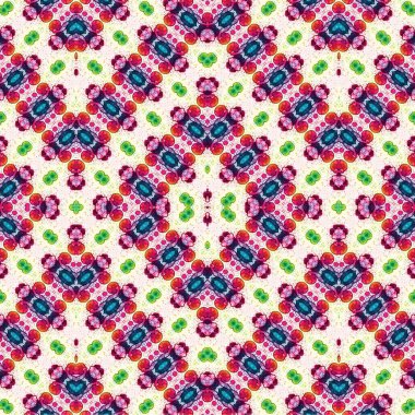 Kusursuz kaotik şablon. Soyut sanat geçmişi. Kusursuz bir doku. Modern arka plan. Mandala