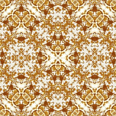 Kusursuz kaotik şablon. Soyut sanat geçmişi. Kusursuz bir doku. Modern arka plan. Mandala