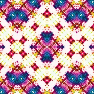 Kusursuz kaotik şablon. Soyut moda arka planı. Kusursuz bir doku. Modern arka plan. Kaleydoskopik