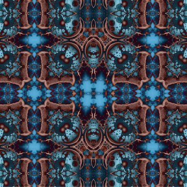 Kusursuz kaotik şablon. Soyut moda arka planı. Kusursuz bir doku. Modern arka plan. Kaleydoskopik