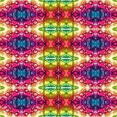 Kusursuz kaotik şablon. Soyut sanat geçmişi. Kusursuz bir doku. Modern arka plan. Mandala