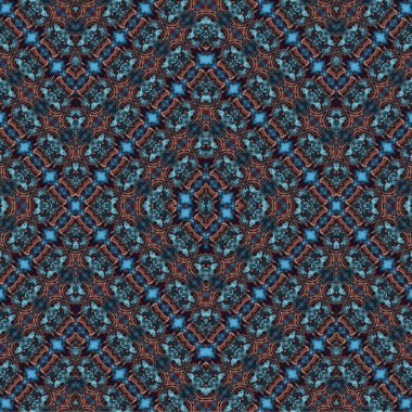 Kusursuz kaotik şablon. Soyut sanat geçmişi. Kusursuz bir doku. Modern arka plan. Mandala