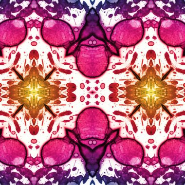 Kusursuz kaotik şablon. Soyut moda arka planı. Kusursuz bir doku. Modern arka plan. Kaleydoskopik