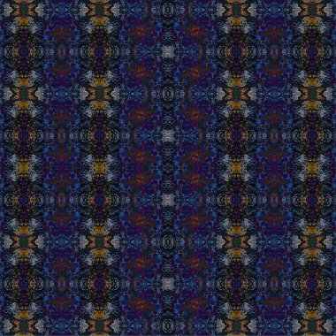 Kusursuz kaotik şablon. Soyut sanat geçmişi. Kusursuz bir doku. Modern arka plan. Mandala