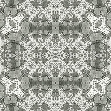 Kusursuz etnik düzen. Soyut retro arka plan. Kusursuz bir doku. Simetrik arkaplan. Sanat dokusu