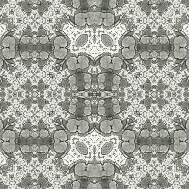 Kusursuz etnik düzen. Soyut retro arka plan. Kusursuz bir doku. Simetrik arkaplan. Sanat dokusu