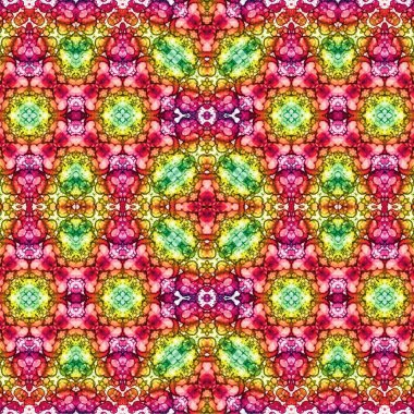 Kusursuz kaotik şablon. Soyut sanat geçmişi. Kusursuz bir doku. Modern arka plan. Mandala