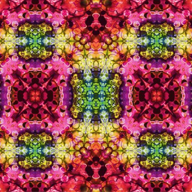 Seamless chaotic pattern. Abstract trendy background. Seamless texture. Modern background. Kaleidoscopic