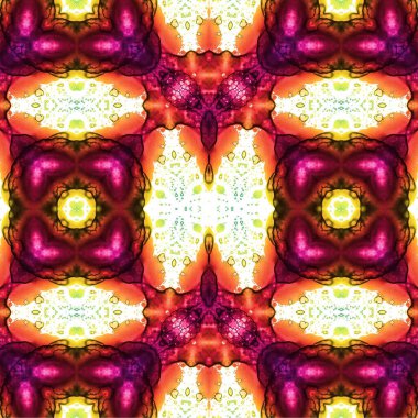 Kusursuz kaotik şablon. Soyut moda arka planı. Kusursuz bir doku. Modern arka plan. Kaleydoskopik