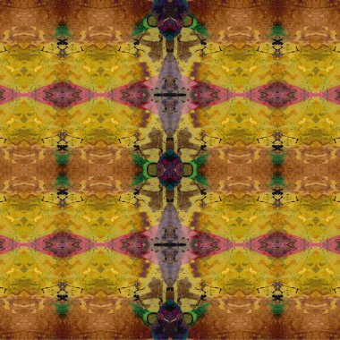 Kusursuz kaotik şablon. Soyut sanat geçmişi. Kusursuz bir doku. Modern arka plan. Mandala