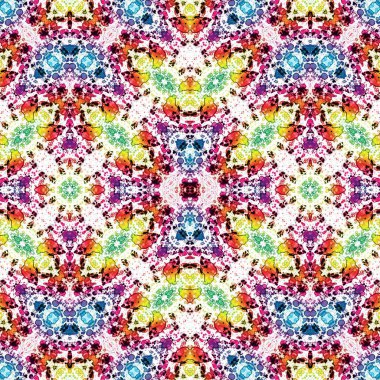 Kusursuz kaotik şablon. Soyut sanat geçmişi. Kusursuz bir doku. Modern arka plan. Mandala