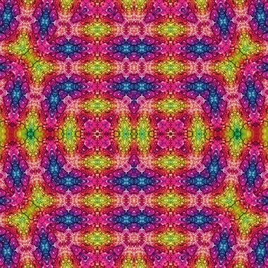 Kusursuz etnik düzen. Soyut retro arka plan. Kusursuz bir doku. Simetrik arkaplan. Sanat dokusu