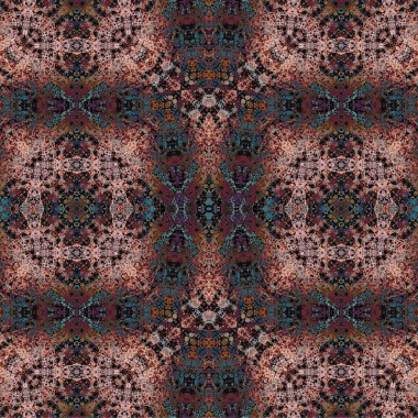 Seamless chaotic pattern. Abstract art background. Seamless texture. Modern background. Mandala