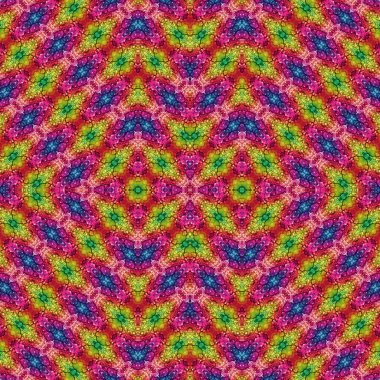 Kusursuz etnik düzen. Soyut retro arka plan. Kusursuz bir doku. Simetrik arkaplan. Sanat dokusu