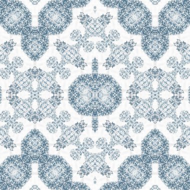 Kusursuz kaotik şablon. Soyut sanat geçmişi. Kusursuz bir doku. Modern arka plan. Mandala