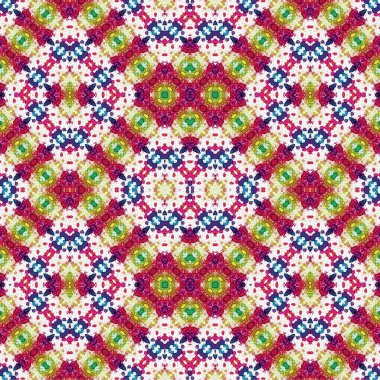 Kusursuz kaotik şablon. Soyut sanat geçmişi. Kusursuz bir doku. Modern arka plan. Mandala