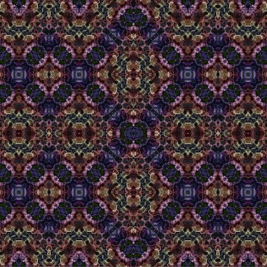 Kusursuz kaotik şablon. Soyut moda arka planı. Kusursuz bir doku. Modern arka plan. Kaleydoskopik