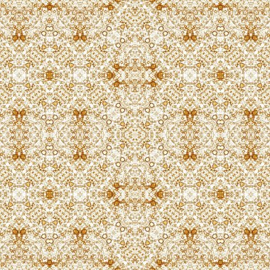 Kusursuz kaotik şablon. Soyut sanat geçmişi. Kusursuz bir doku. Modern arka plan. Mandala