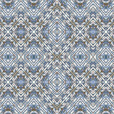 Kusursuz kaotik şablon. Soyut sanat geçmişi. Kusursuz bir doku. Modern arka plan. Mandala