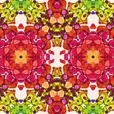 Kusursuz kaotik şablon. Soyut moda arka planı. Kusursuz bir doku. Modern arka plan. Kaleydoskopik