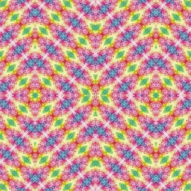 Kusursuz kaotik şablon. Soyut sanat geçmişi. Kusursuz bir doku. Modern arka plan. Mandala