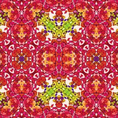 Kusursuz kaotik şablon. Soyut moda arka planı. Kusursuz bir doku. Modern arka plan. Kaleydoskopik