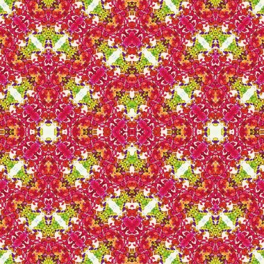 Kusursuz kaotik şablon. Soyut sanat geçmişi. Kusursuz bir doku. Modern arka plan. Mandala