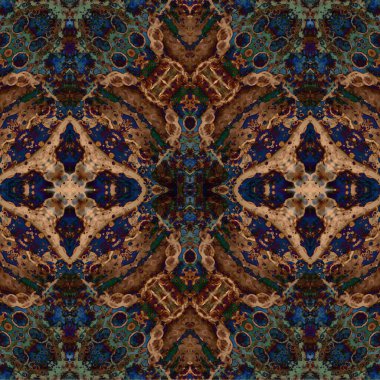 Kusursuz kaotik şablon. Soyut moda arka planı. Kusursuz bir doku. Modern arka plan. Kaleydoskopik