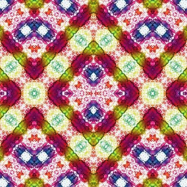 Kusursuz kaotik şablon. Soyut sanat geçmişi. Kusursuz bir doku. Modern arka plan. Mandala