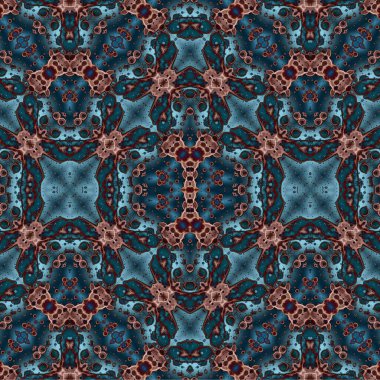 Seamless chaotic pattern. Abstract trendy background. Seamless texture. Modern background. Kaleidoscopic