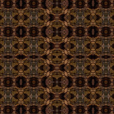 Kusursuz kaotik şablon. Soyut sanat geçmişi. Kusursuz bir doku. Modern arka plan. Mandala