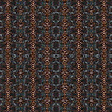 Kusursuz kaotik şablon. Soyut sanat geçmişi. Kusursuz bir doku. Modern arka plan. Mandala