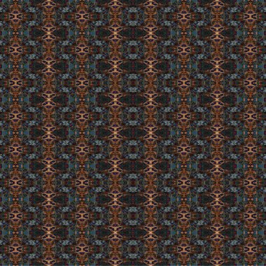 Kusursuz kaotik şablon. Soyut sanat geçmişi. Kusursuz bir doku. Modern arka plan. Mandala