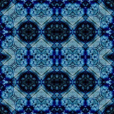 Kusursuz etnik düzen. Soyut retro arka plan. Kusursuz bir doku. Simetrik arkaplan. Sanat dokusu