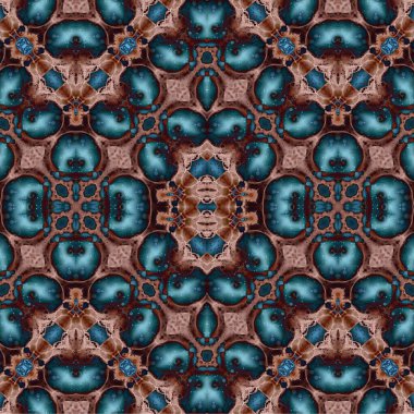 Kusursuz kaotik şablon. Soyut moda arka planı. Kusursuz bir doku. Modern arka plan. Kaleydoskopik