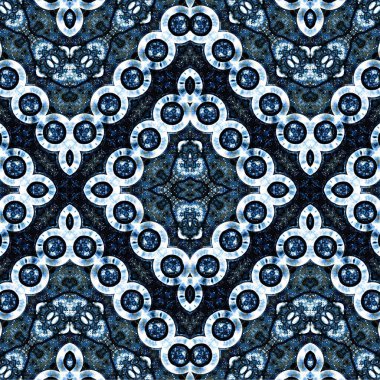 Kusursuz kaotik şablon. Soyut sanat geçmişi. Kusursuz bir doku. Modern arka plan. Mandala