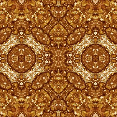 Kusursuz etnik düzen. Soyut retro arka plan. Kusursuz bir doku. Simetrik arkaplan. Sanat dokusu